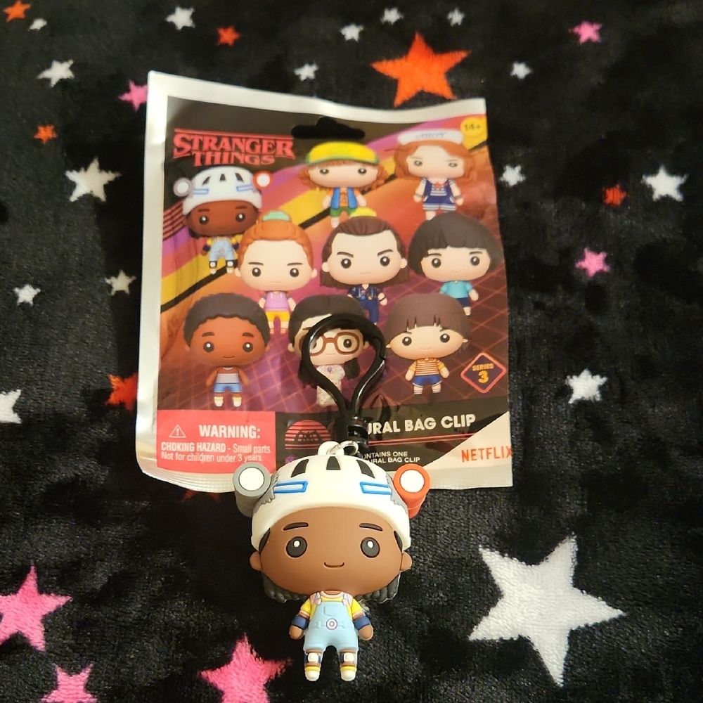 Stranger Things Figural Bag Clip (Erica)
